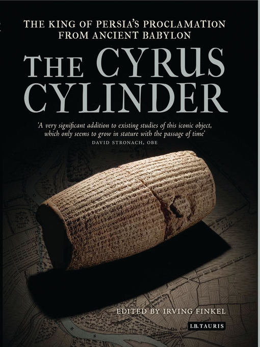 Title details for The Cyrus Cylinder by Irving Finkel - Available